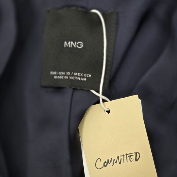 Nwt Mango Navy Suit - XS - Picture 9 of 9